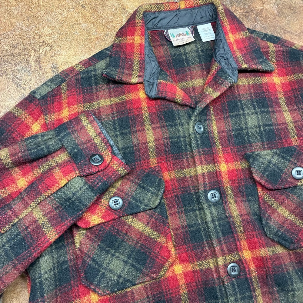 EMS Wool Vintage Plaid Shirt